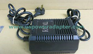 New Racal 5 Pin Desk Top DC Power Adapter 12V 200mA UK 3 Pin - P/N 25C173